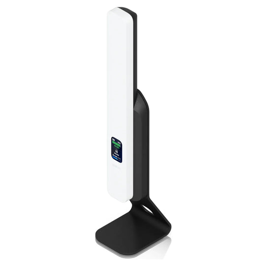 UniFi 5G Backup mounted on its desk stand