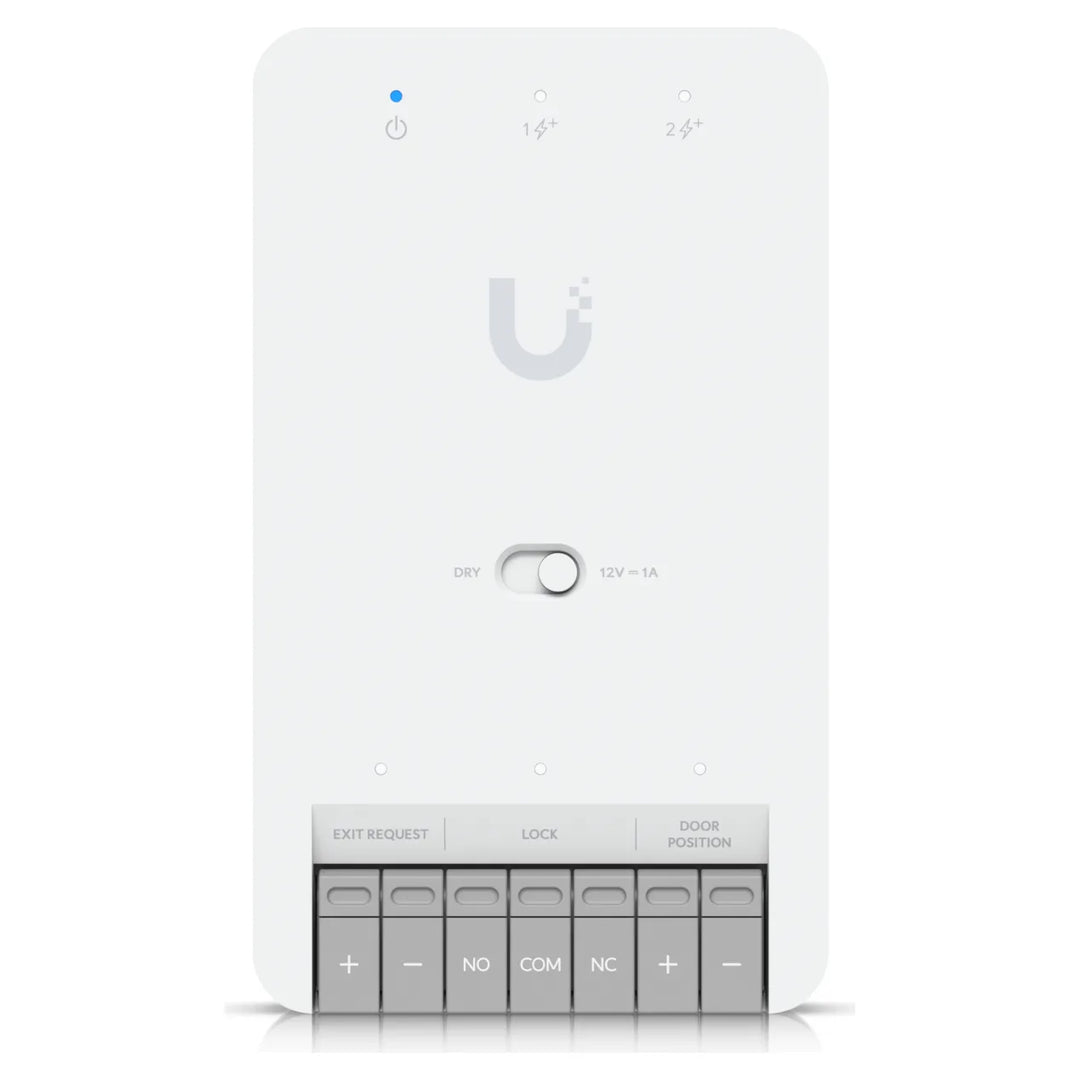 UniFi Access Door Hub Mini de Ubiquiti, vista frontal