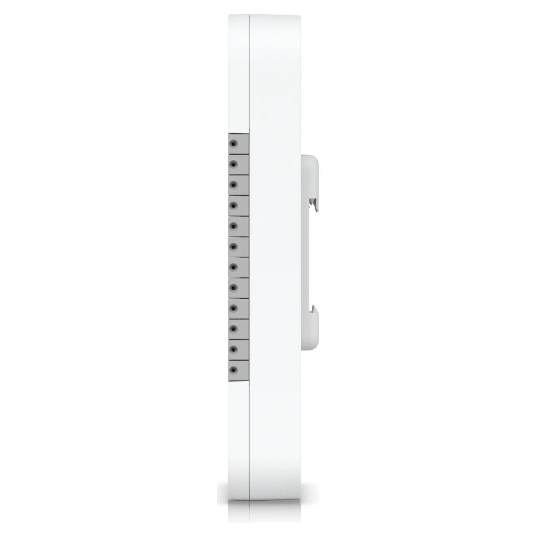 UniFi Access Door Hub de Ubiquiti, vista lateral