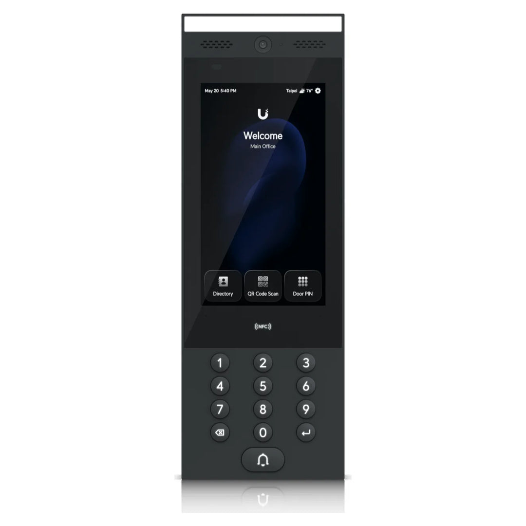 UniFi Access G3 Intercom de Ubiquiti, vista frontal