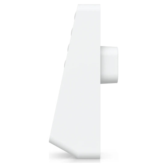 UniFi Access G3 Reader Fingerprint de Ubiquiti en blanco, vista lateral