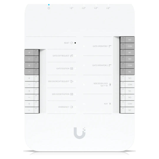 UniFi Access Gate Hub de Ubiquiti, vista frontal