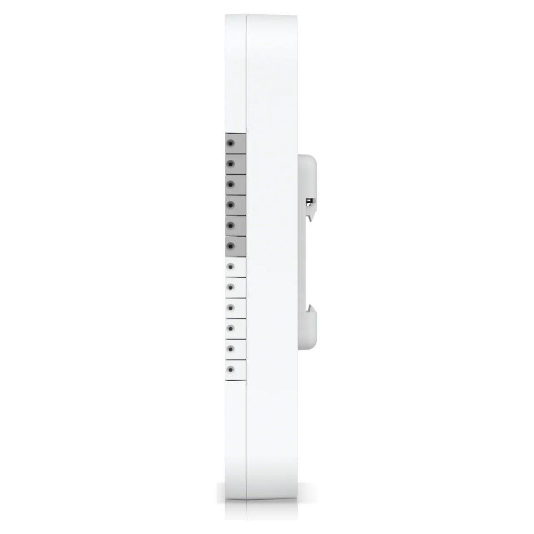 UniFi Access Gate Hub de Ubiquiti, vista lateral