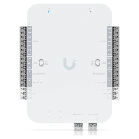 UniFi Access Retrofit Hub de Ubiquiti, vista frontal