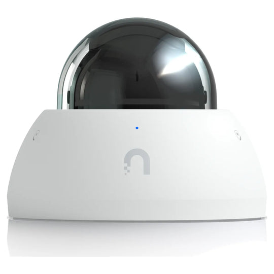 UniFi AI Dome blanca, vista lateral