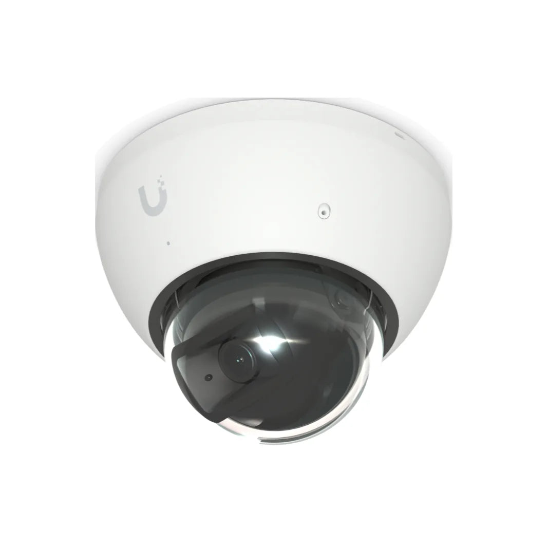 UniFi AI Dome blanca, vista en perspectiva