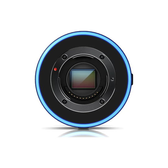 UniFi AI DSLR negra, vista frontal