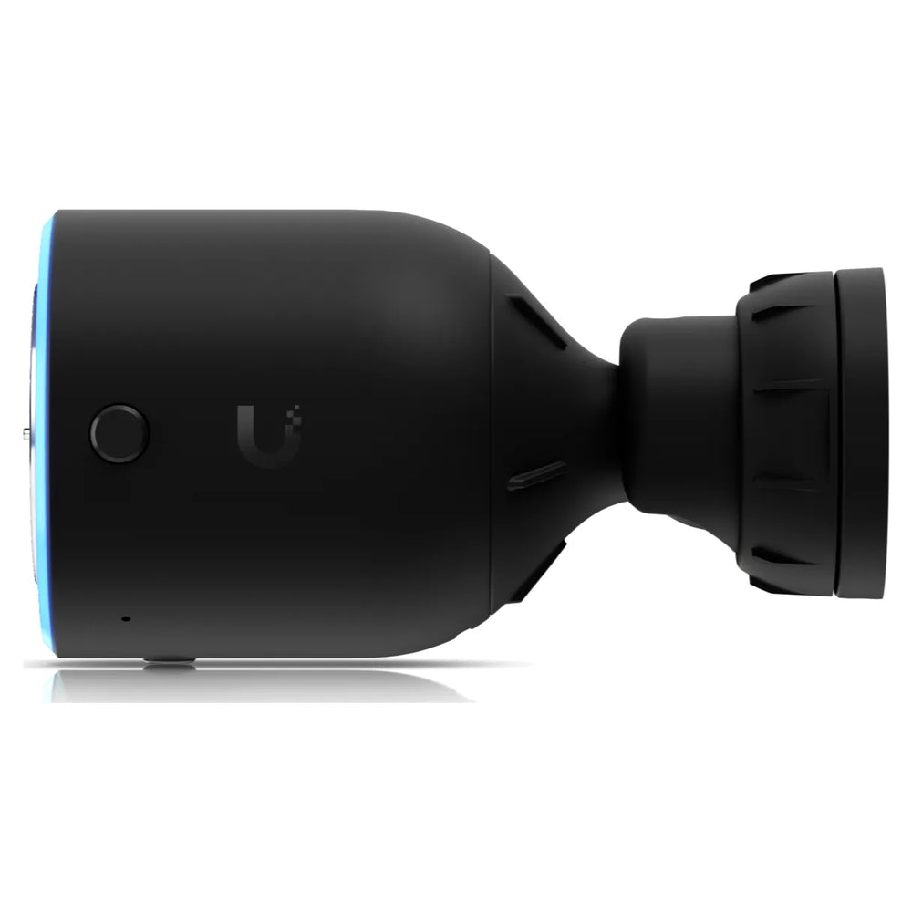 UniFi AI DSLR negra, vista lateral