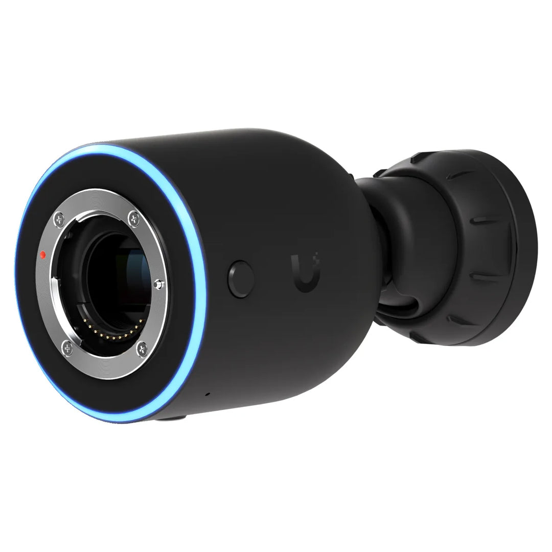 UniFi AI DSLR negra, vista en perspectiva