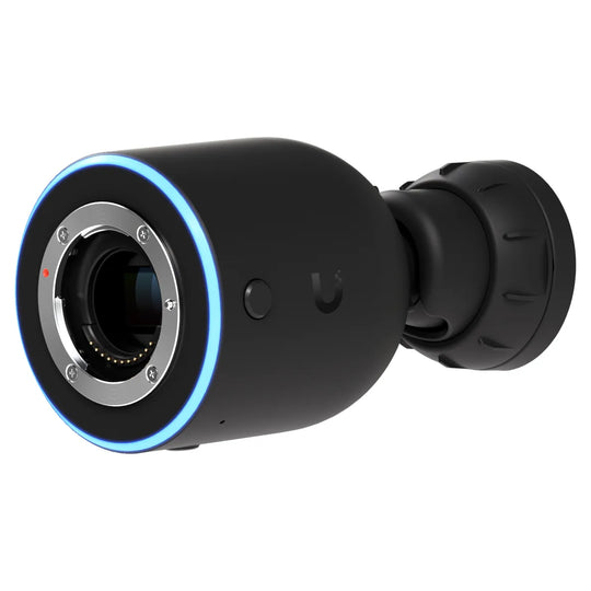 UniFi AI DSLR negra, vista en perspectiva