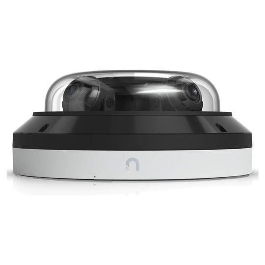 UniFi AI Multi Sensor 4 blanca, vista lateral