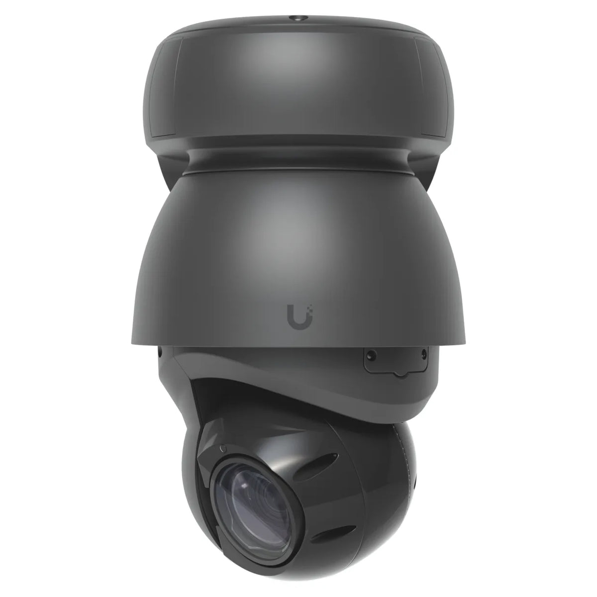 UniFi AI PTZ Industrial negra, vista frontal