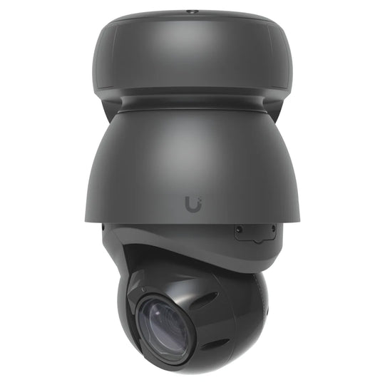 UniFi AI PTZ Industrial negra, vista frontal