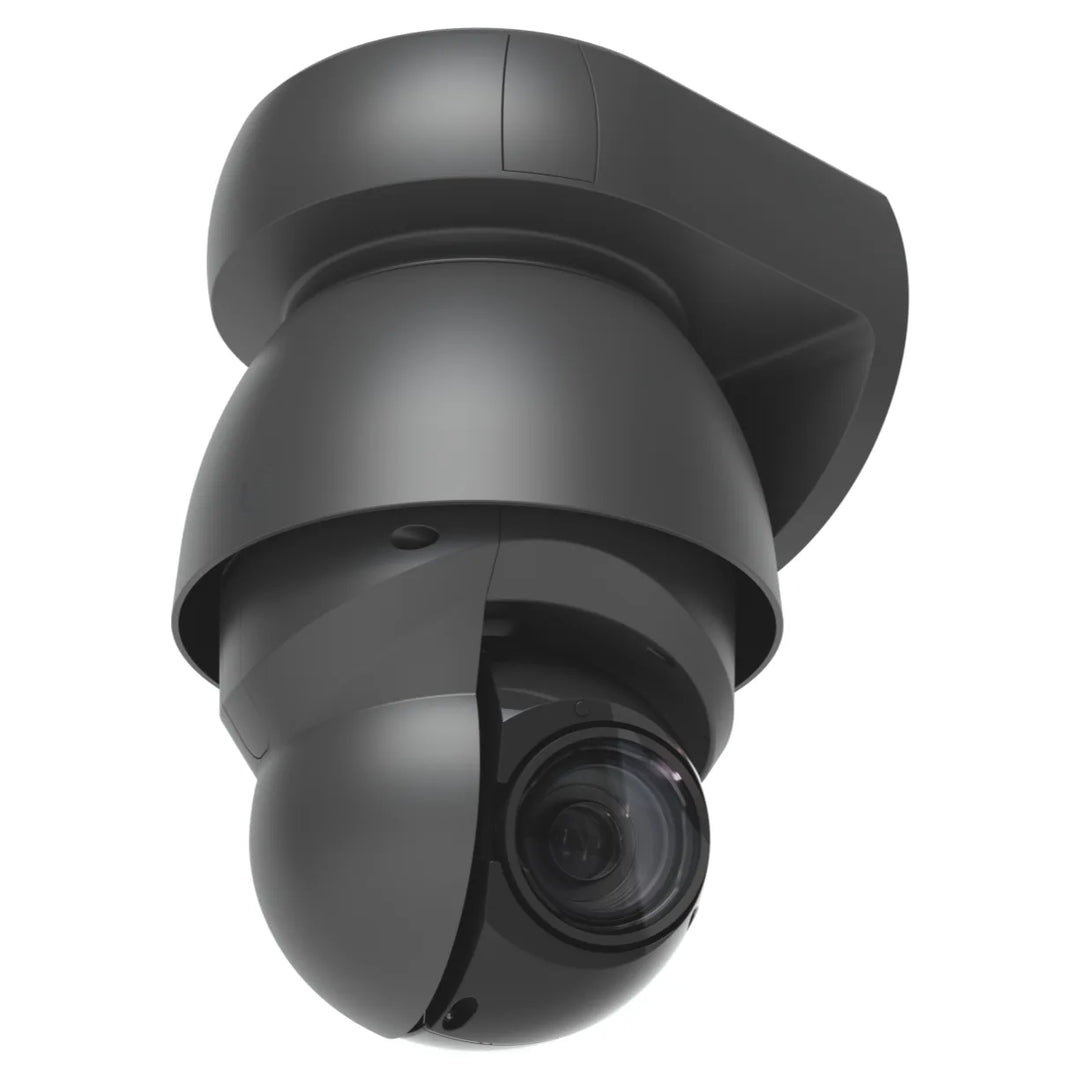 UniFi AI PTZ Industrial negra, vista en perspectiva