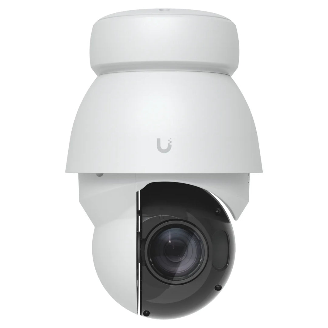 UniFi AI PTZ Precision blanca, vista frontal