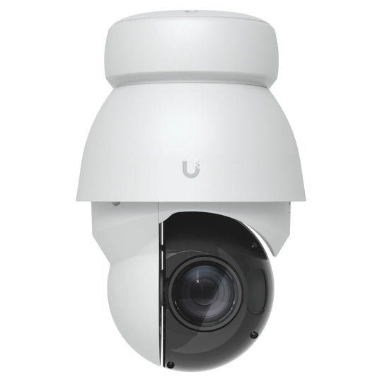 UniFi AI PTZ Precision blanca, vista frontal