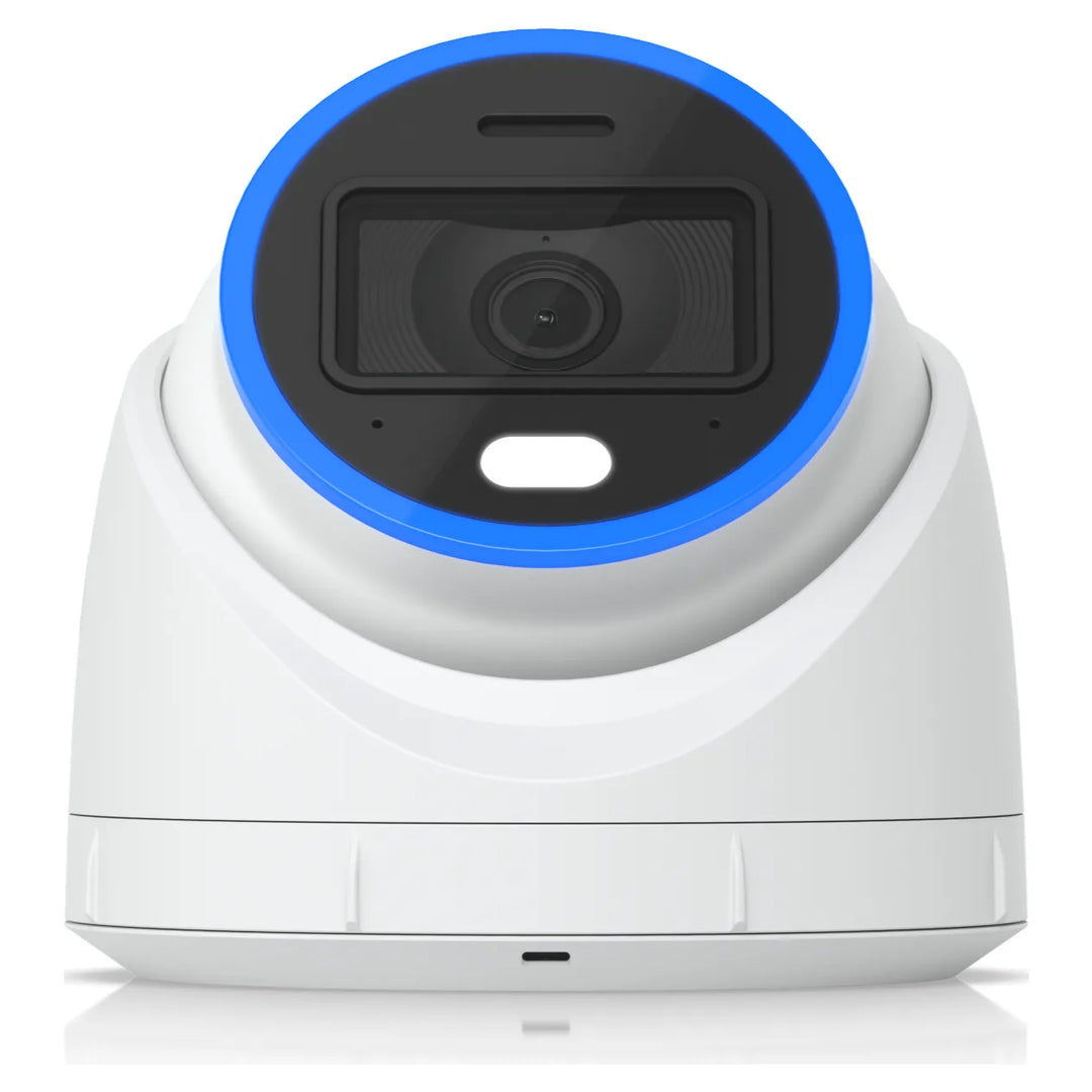 UniFi AI Turret blanca, vista frontal