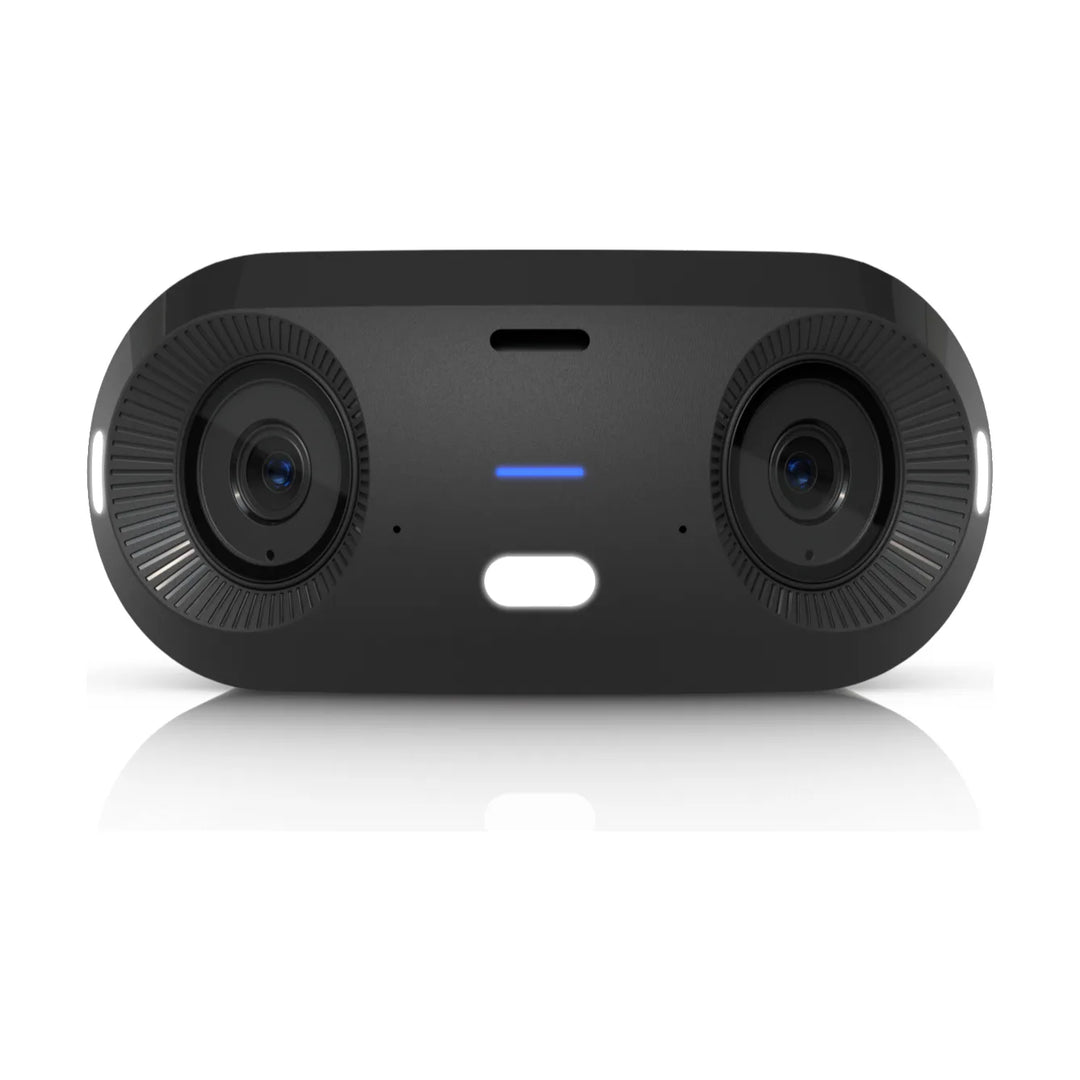 G6 180 negra, vista frontal de los dos sensores