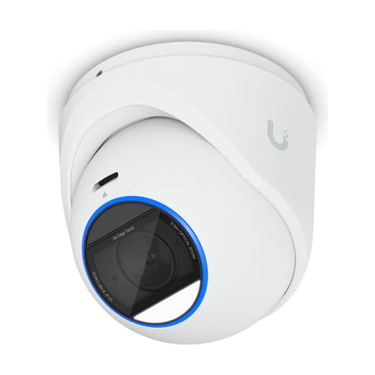 G6 Edge Turret, vista superior en ángulo de la cúpula y el objetivo