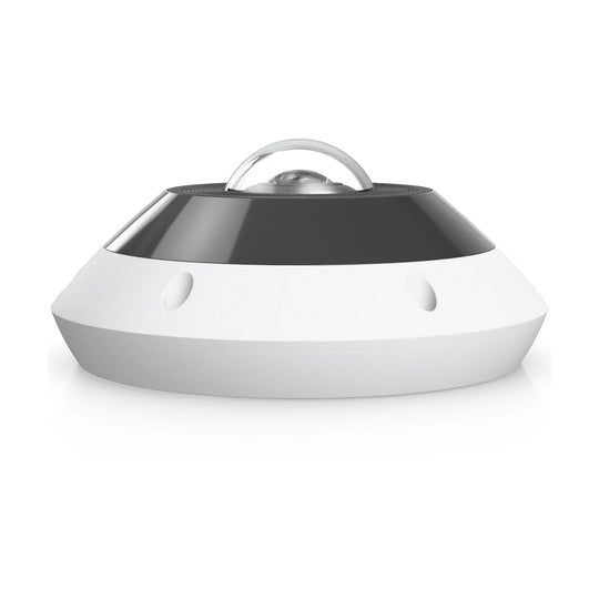 G6 Pro 360 blanca, vista lateral del perfil plano
