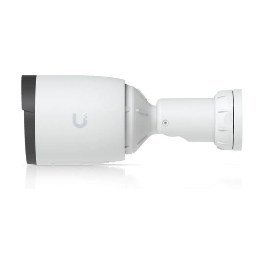 G6 Pro Bullet blanca, vista lateral del cuerpo y el soporte