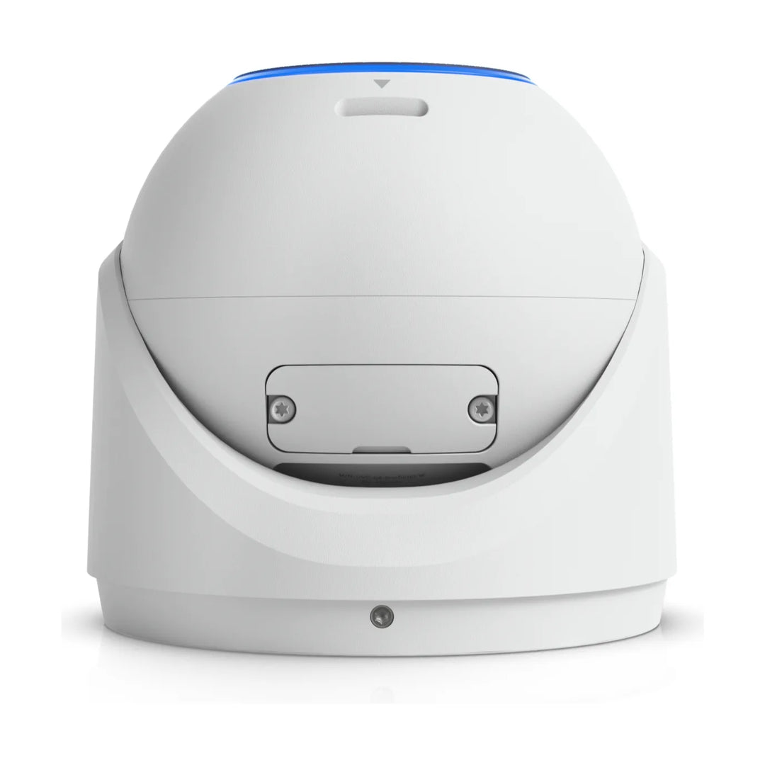 G6 Pro Turret blanca, vista trasera de la carcasa