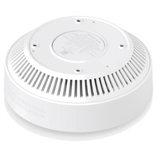 Alarma de humo y CO Ubiquiti UniFi SuperLink, vista en perspectiva