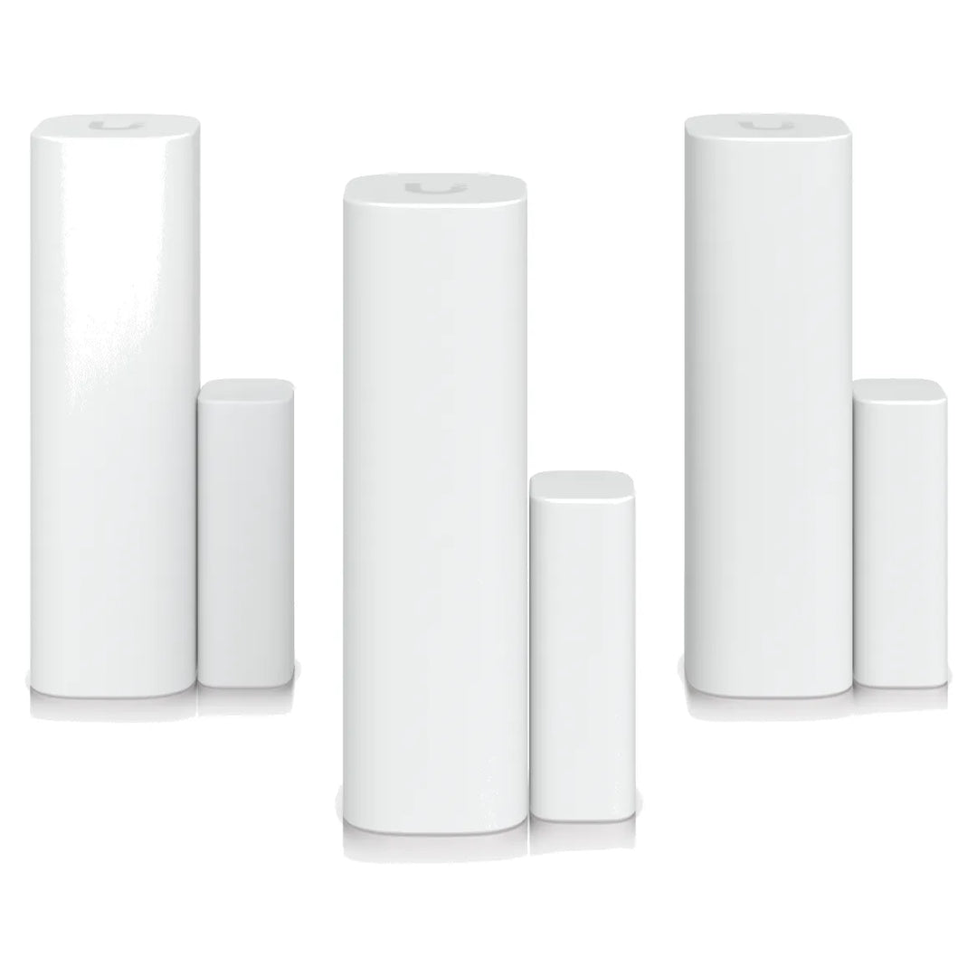 Pack de 3 sensores UniFi SuperLink Entry con sus imanes