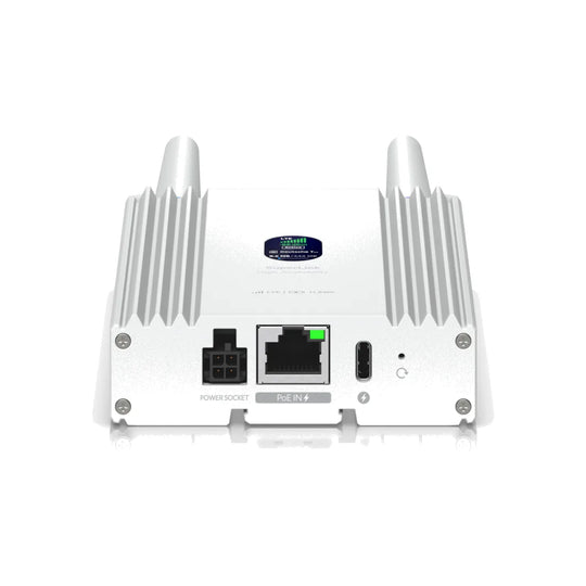 SuperLink Gateway HA, conexiones de red y alimentación en la base