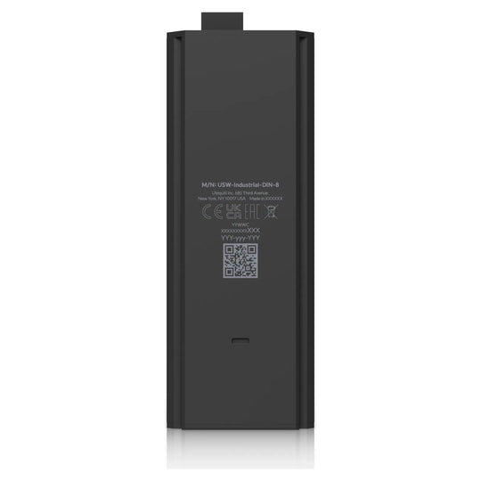Switch Industrial DIN 8 visto de lado