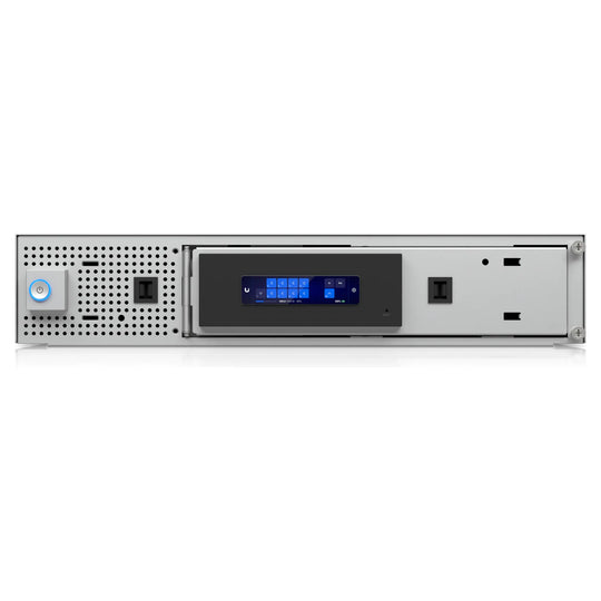 UPS 2U Pro, vista trasera con las 9 tomas y la entrada C20