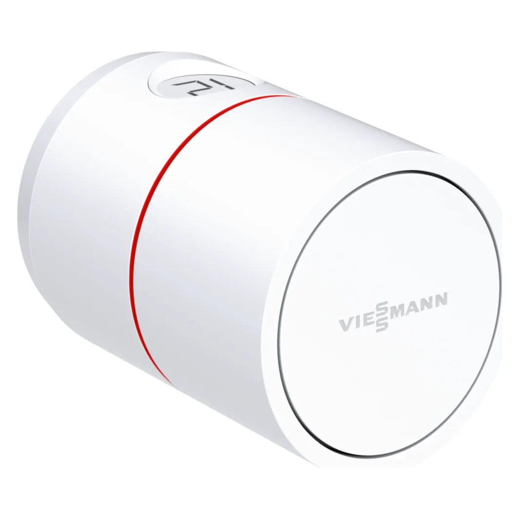 Cabezal termostático ViCare ZK03840 de Viessmann, vista lateral