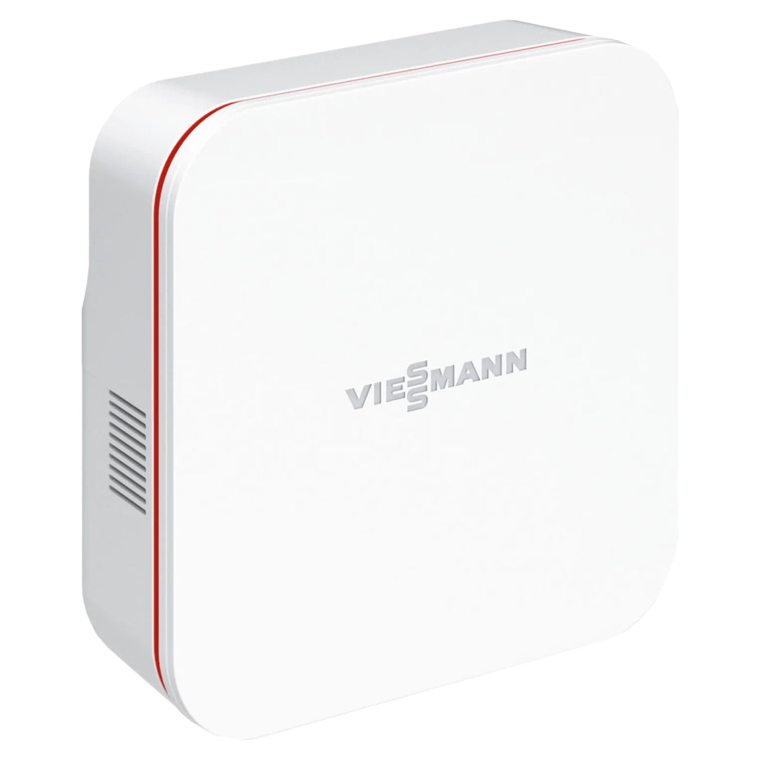 Sensor climático ViCare ZK03839 de Viessmann, vista lateral