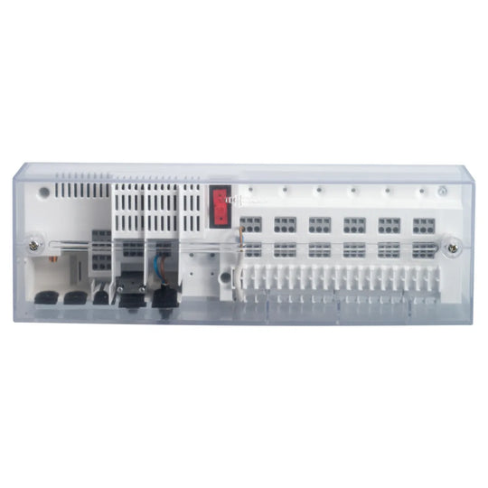 Termostato de suelo radiante ViCare ZK03838 de Viessmann abierto, vista frontal