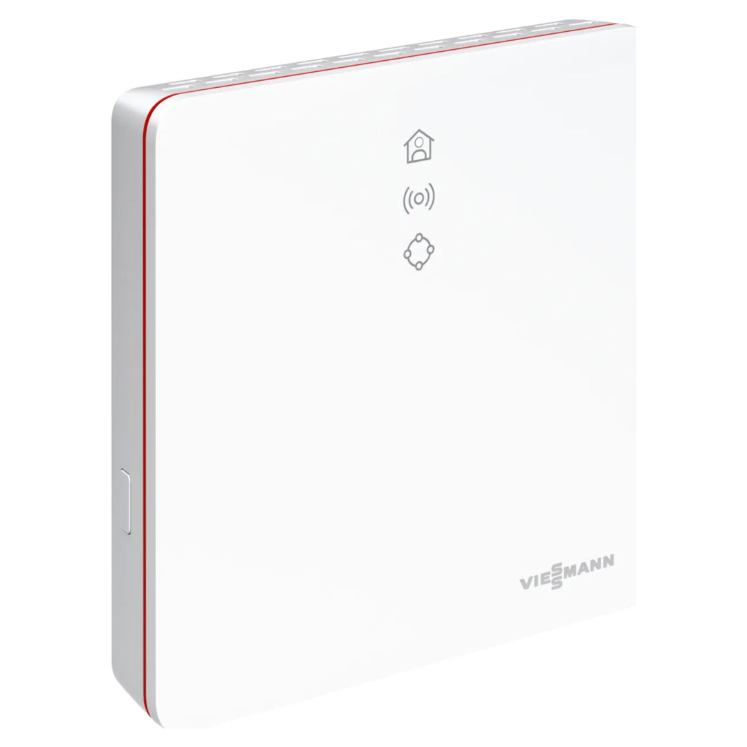 Vitoconnect OPTO2, módulo WiFi de pared en vista lateral