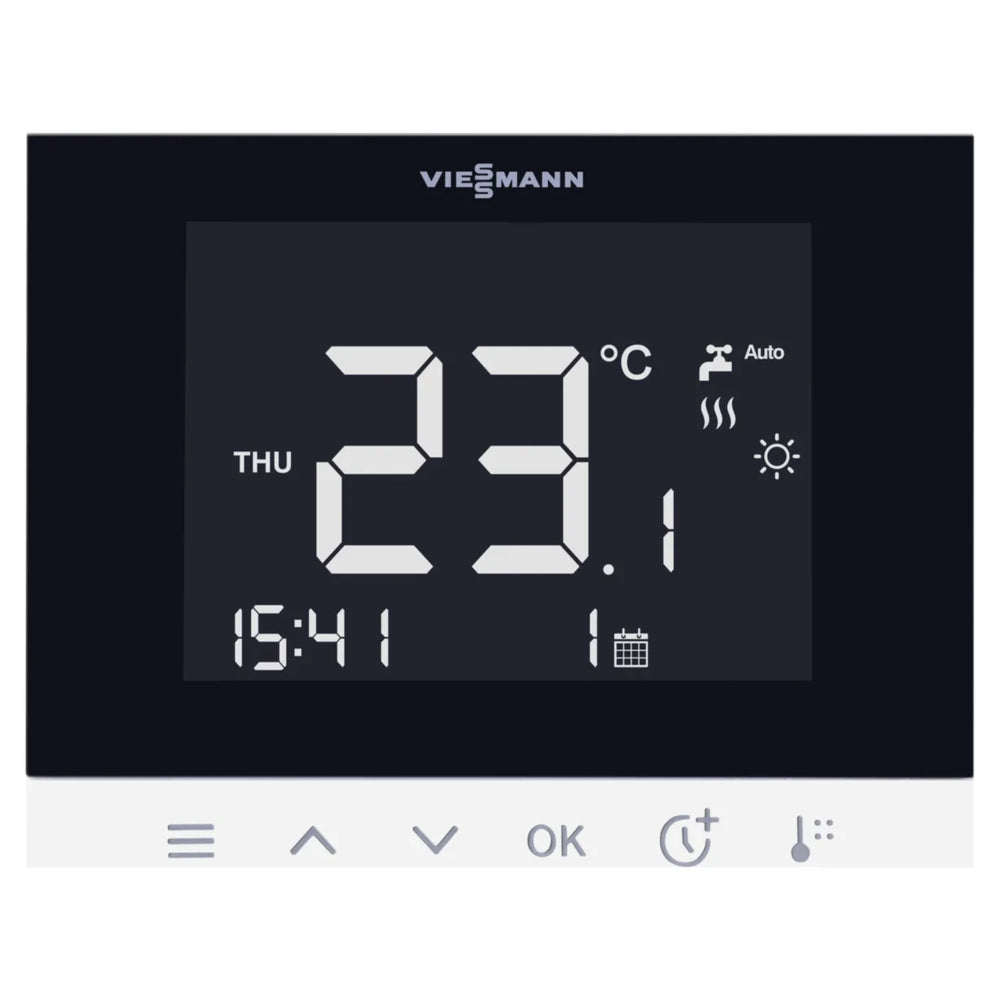 Mando a distancia Viessmann Vitotrol 100-EH, vista frontal